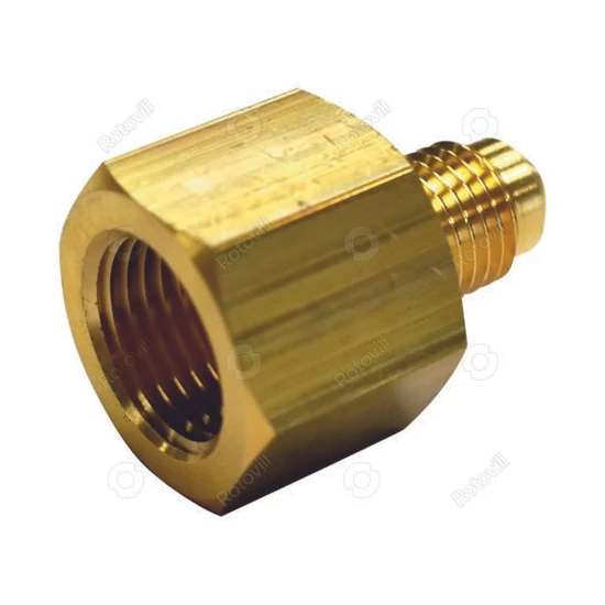 Rézcső közcsavar szűkítő külső-belső 1/4" 6mm - 1/2" 12mm