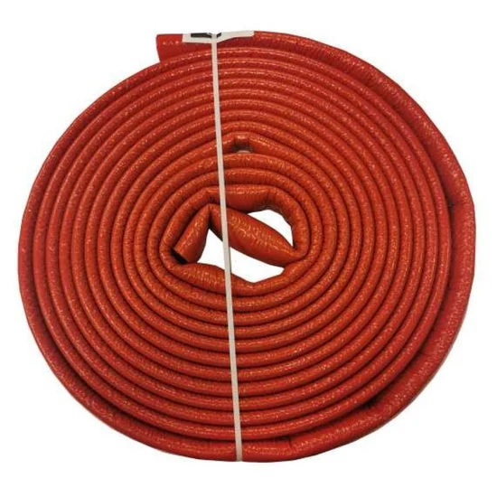 Sanflex csőhéj tekercses 28/6 piros 10m/tekercs