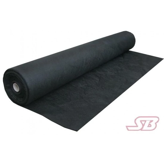 SB geotextília 100g/m2 1mx100m fekete 100m2/tekercs