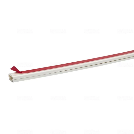 Vezetékcsatorna öntapadós fehér ultra 25x25mm 2fm/db