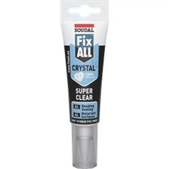 Soudal Fix All Crystal 125ml 12db/karton