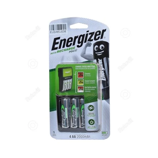 Energizer Quattro Maxi akkutöltő + 4db akku 2000mah