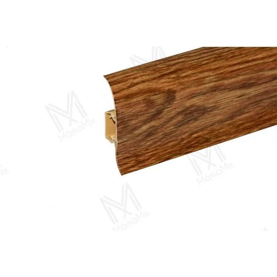 Salag NGF 56mm PVC padlószegély gumis szegéllyel 2,50m/szál öreg tölgy