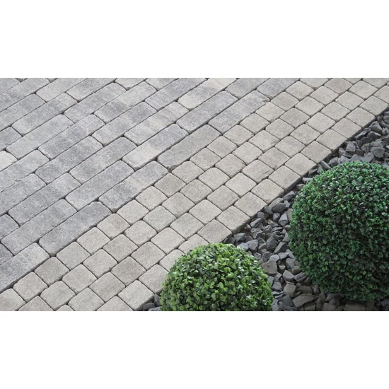 Friedl Grado kockakő 7,8×7,8×8 cm bazalt árnyalt 4,838m2/raklap