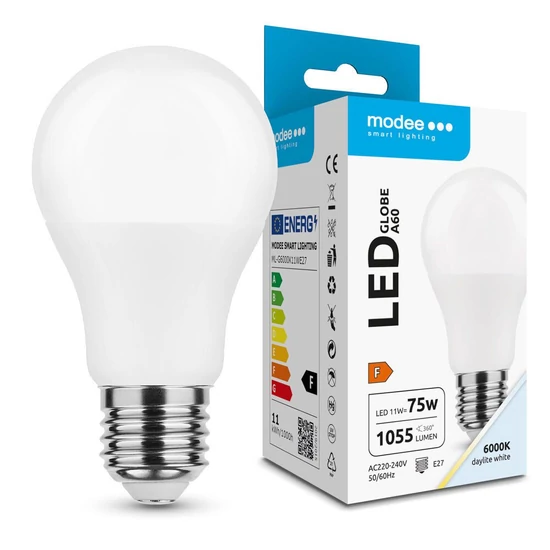 Modee Lighting Led Izzó Globe A60 11W E27 6000K