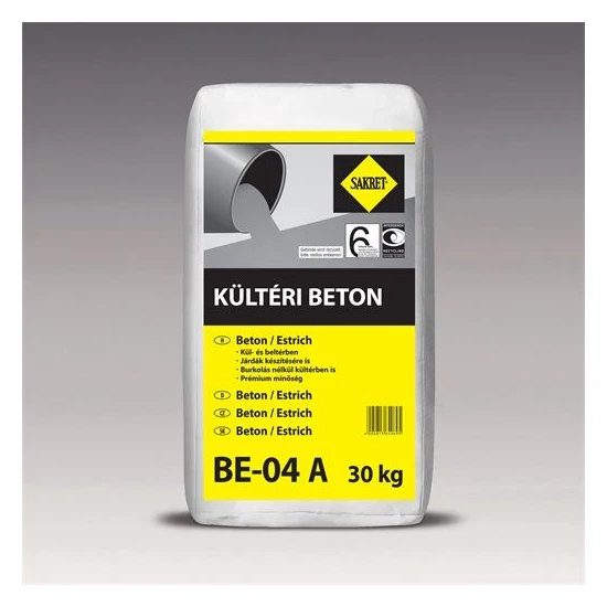 Sakret BE 0-4 A 40mm kültéri esztrich 30kg