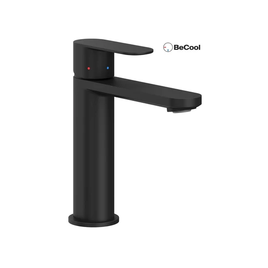 Ravak CR II 014.21BL BeCool mosdócsaptelep 175mm lefolyó nélkül, Fekete