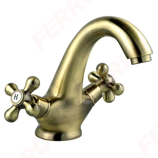 Ferro Antica mosdócsaptelep bronz