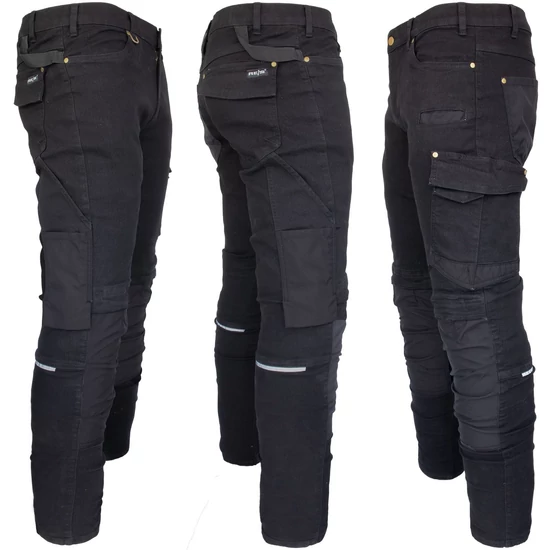 Jeans Stretch farmernadrág fekete S