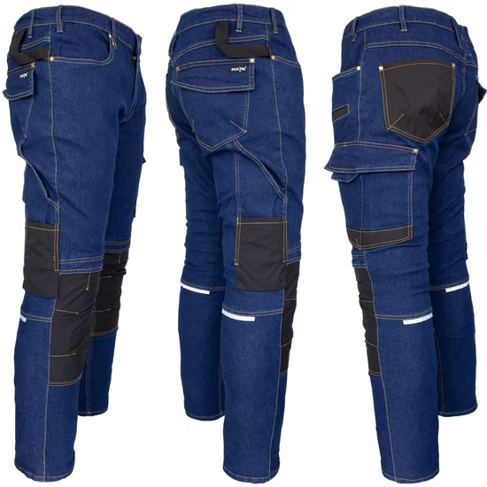 Jeans Stretch farmernadrág kék XL