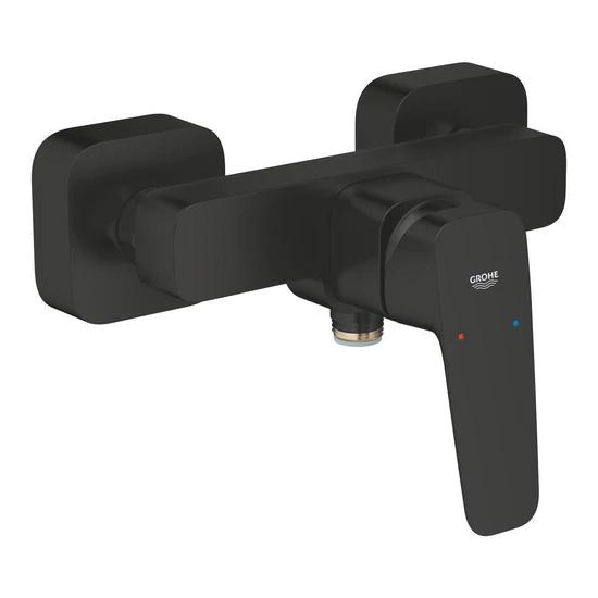Grohe Cubeo egykaros zuhanycsaptelep matt fekete