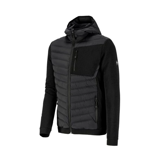 Engelbert Strauss Hybrid Jacket kapucnival motion ten fekete 3XL