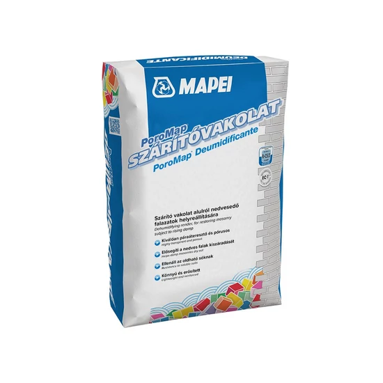 Mapei Poromap Deumidificante szárítóvakolat 20kg