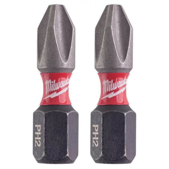 Milwaukee SHOCKWAVE csavarozó bit PH2 25mm 2db/csomag
