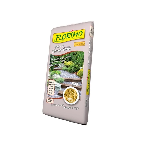FLORIMO faapríték sárga 50L
