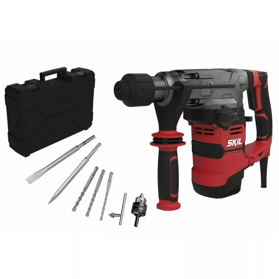 SKIL RED RH1E1781GB elektromos fúrókalapács kofferban 1500W