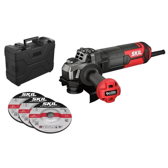 SKIL RED AG1E9151GB elektromos sarokcsiszoló 125mm 1010W kofferben