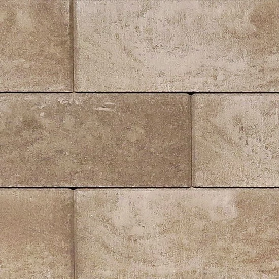 Friedl Standard kerítés-és falazókő univerzális 50x20x20cm mokka árnyalt 40db/raklap