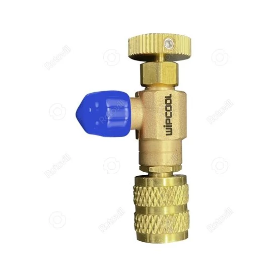 WIPCOOL szervízcsatlakozó kontroll szelepes MCV-3 1/4"FFL-1/4"MFL