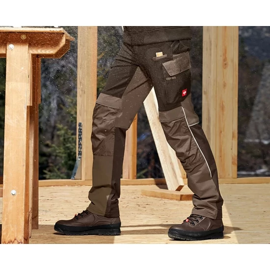 Engelbert Strauss Dynashield Functional derékpántos nadrág mogyoró/gesztenye 52