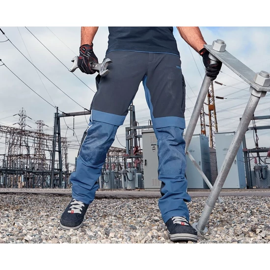 Engelbert Strauss Dynashield Functional derékpántos nadrág kobalt/kék 46