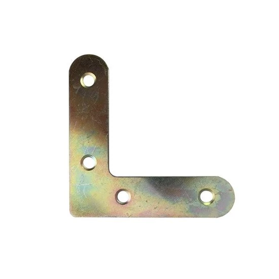 Ablakszegletvas sárga horgony 60x60x15/1mm