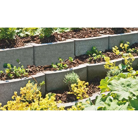 Friedl Planta flórakosár 36,5x38x15cm szürke 36db/raklap