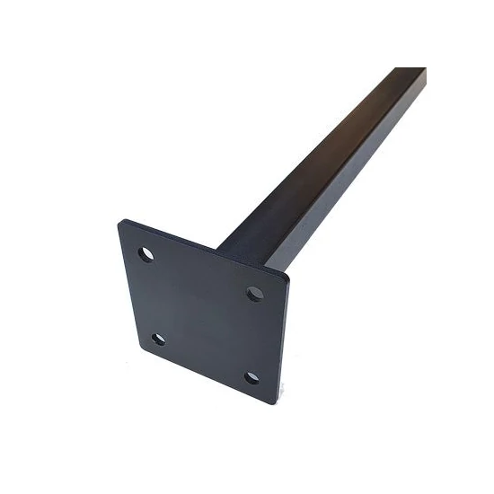 WPC kerítéstámasztó standard festett fém 40x25mm