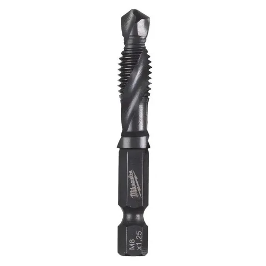Milwaukee HSS-G 3in1 kombinált menetfúró, 1/4" hatszög befogás, M8 x 57 mm