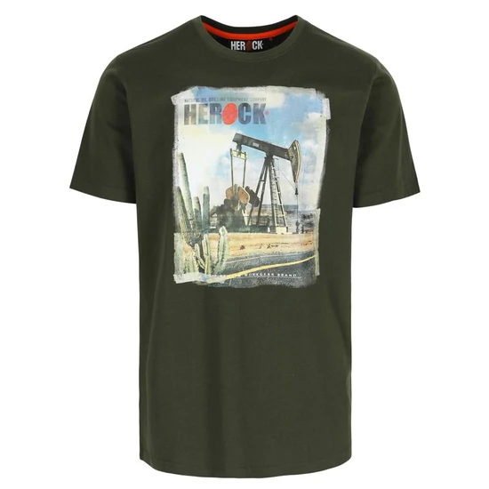 Herock Desert póló sötét khaki L