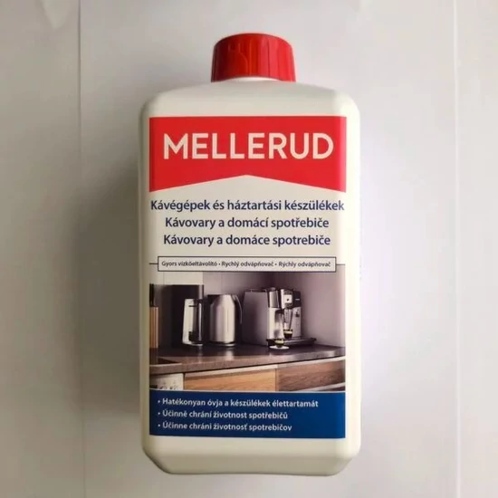 Mellerud kávégépek és háztartási készülékek gyors vízkőeltávolító 1L