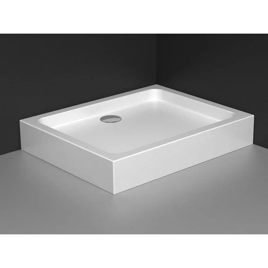 Radaway Laros D 90x80cm zuhanytálca fehér SDL8917-01
