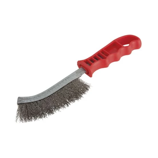 Wolfcraft Nemesacél kézi drótkefe 265mm