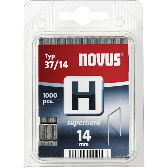 Novus tűzőkapocs H 37 szuperkemény 14mm 1000db