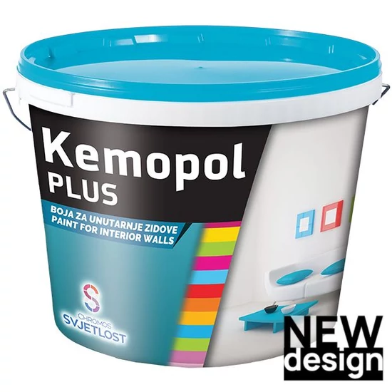 Chromos Kemopol Plus beltéri falfesték fehér 15L