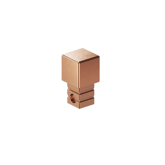 Profilplast NOX Premium végzáró 10 mm inox, szálcsiszolt rosegold