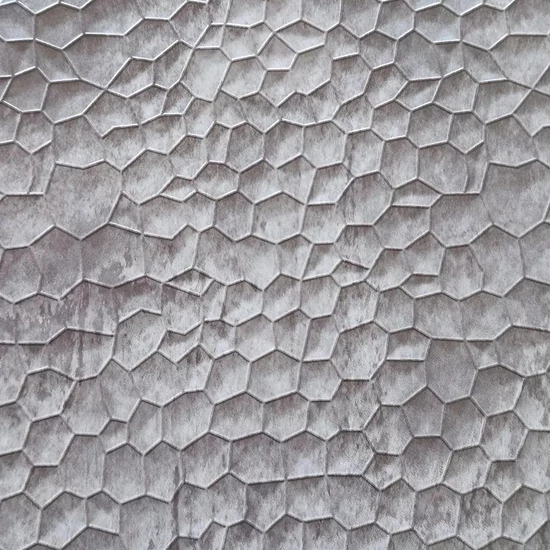 PVC falpanel dombornyomott grey 240x120cm