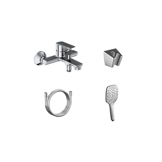 Ravak Life LF 022.00CR+S kádcsaptelep zuhanyszettel