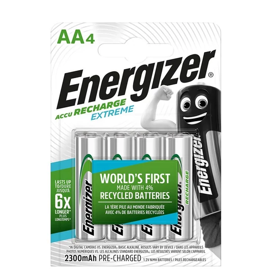 Energizer Akkumulátor Extreme R2U ceruza 2300mAh AA B4