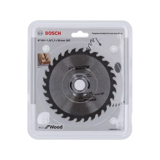 BOSCH ECO fűrésztárcsa fához 140x20x1,8mm/30T