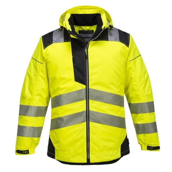Portwest HI-VIS télikabát sárga/fekete T400 2XL