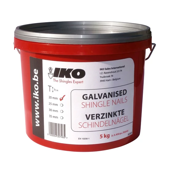 IKO Zsindelyszög 25mm 5kg/vödör