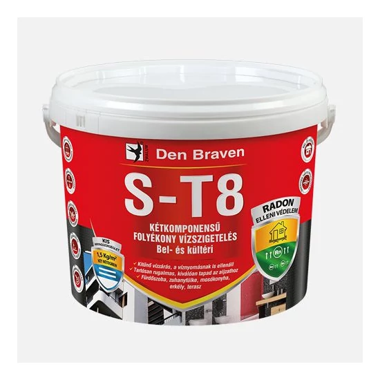 Den Braven RL S-T8 2K kenhető vízszigetelés 7kg