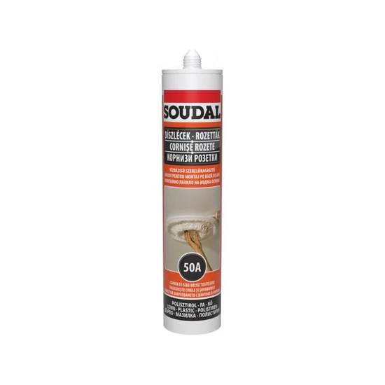 Soudal 50A szerelőragasztó 280ml 15db/karton
