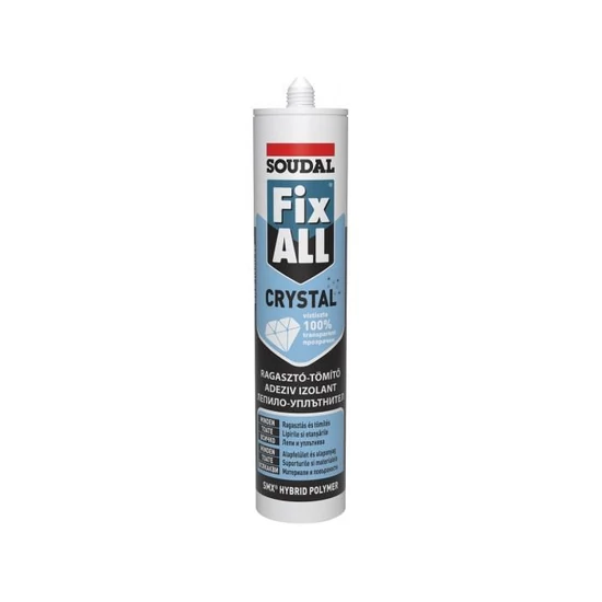 Soudal Fix All Crystal 290ml 12db/karton