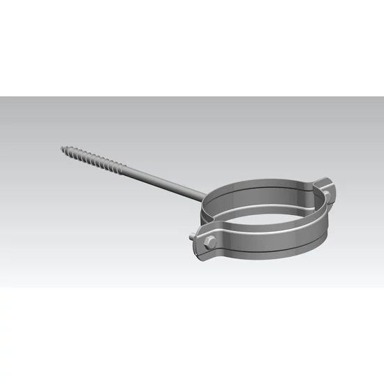 Trifa RAL 3016 piros csőbilincs 33-as, 13cm