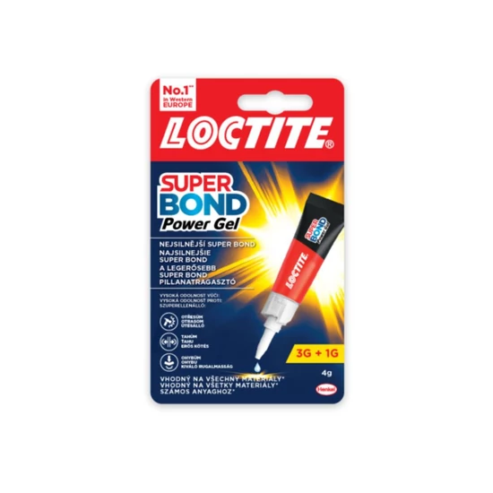 Henkel Loctite super bond power gél 4g 12db/doboz