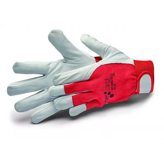 Schuller Workstar Race kesztyű, sima kecskebőr, tépőzáras csuklórész XL/10