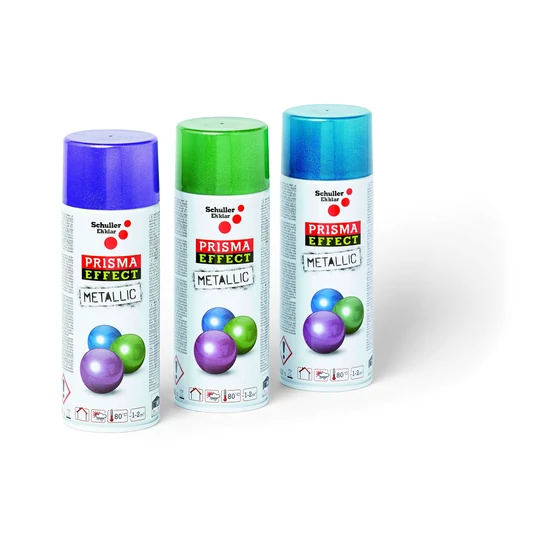 Schuller Prisma Effect Metallic fekete 400ml