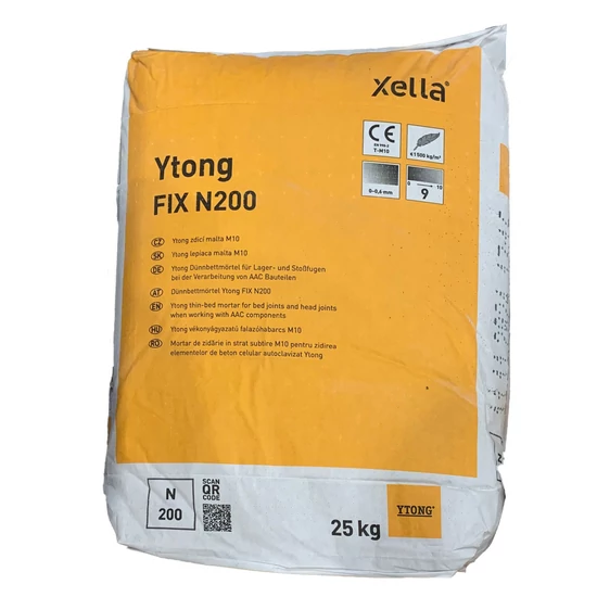 Ytong vékonyágyazatú falazóhabarcs fehér 25 kg